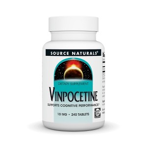 Vinpocetine 10 mg by Source Naturals, Inc.  -  240 Tablet - 1 of 3