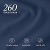 260 Thread Count Organic Cotton Percale Bed Sheet Set by Bare Home - 4 of 4