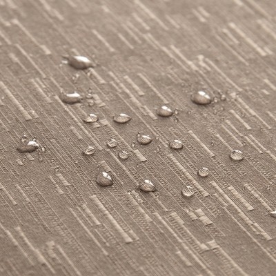 Taupe Polyester Water and Stain Resistant Table Napkins, Set of 4