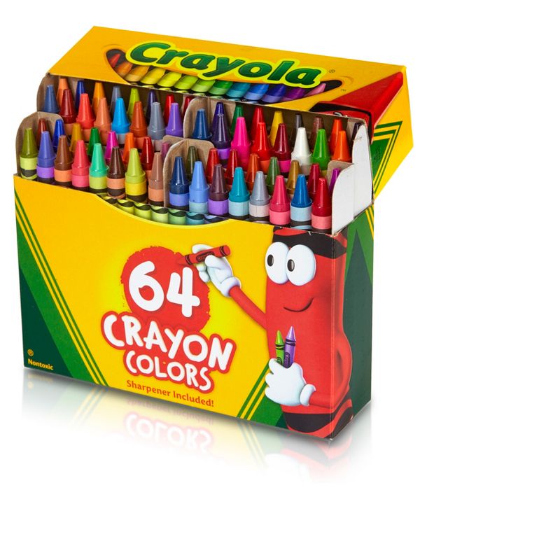 Crayola 64ct Classic Crayons with Sharpener, 5 of 11