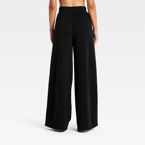 Pantalones de chándal de pata ancha de piqué ligero para mujer - All In Motion™ 2
