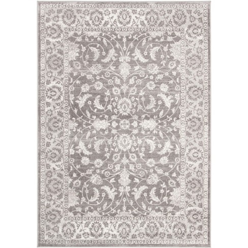 4'x6' Rectangle Loomed Floral Area Rug Off-white - Safavieh : Target