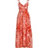 Lands' End Women's Cotton Voile Vneck Tie Strap Maxi Dress - 3 of 4