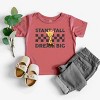 The Juniper Shop Mini Smiley Stand Tall Dream Big Toddler Short Sleeve Tee - 3 of 4