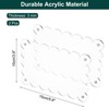 Unique Bargains Double Sided Fujifilm Mini Picture Acrylic Wavy Fridge Magnetic Frames 2 Pcs - 2 of 4