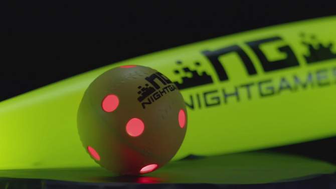 Night Games LED Light Up Size 5 Soccer Ball, 2 of 6, play video