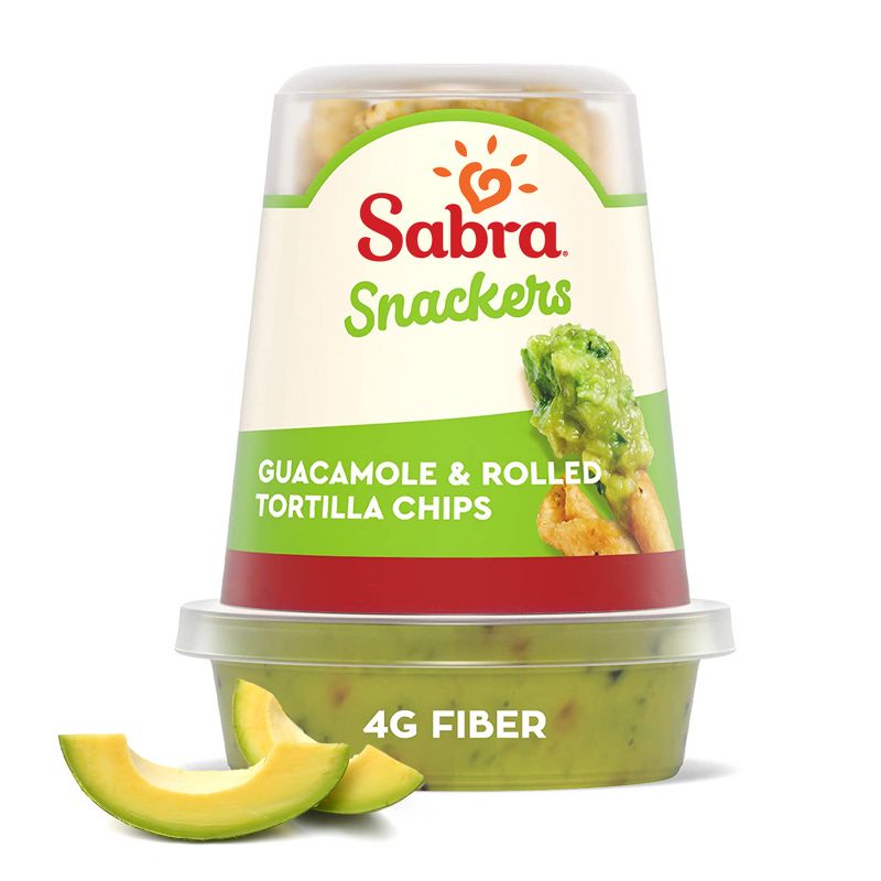 Sabra Guacamole Snacker with Rolled Tortilla Chips - 2.8oz, 1 of 4