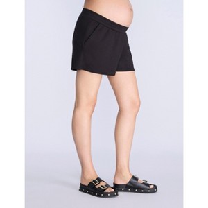 Women's Smocked Waist Short | Motherhood Maternity - 1 of 4