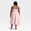 Women's Bow Belt Midi Dress - A New Day™ - 2 of 3