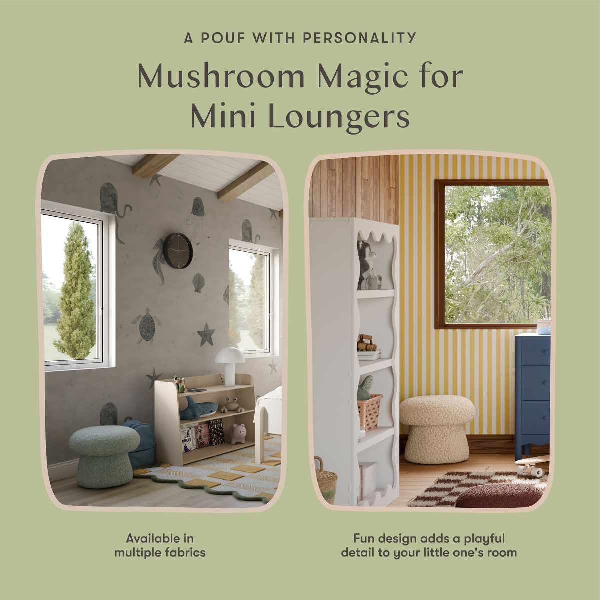 Babyletto Mushroom Pouf - thumbnail 9