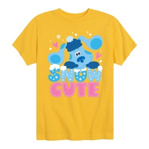 Boys' - Blue's Clues & You! - Snow Cute Short Sleeve Graphic T-Shirt - 1 of 4