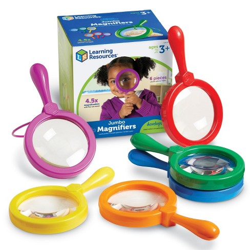 Learning Resources Primary Science Jumbo Magnifiers Set : Target