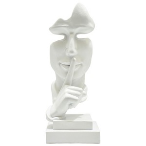 Adam & Friends Silence Is Golden Sculpture - 1 of 4