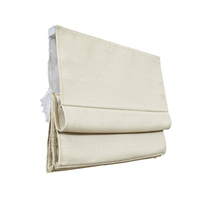 Del Mar Moon Shell Cordless Blackout Roman Shade 36"W x 64"H