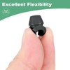 Unique Bargains Rubber Corrosion-Resistant Silicone Snap-in Locking Hole Plugs Black - 4 of 4