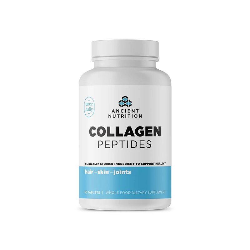 Ancient Nutrition Collagen Peptide Tablets - 30ct, 1 of 4