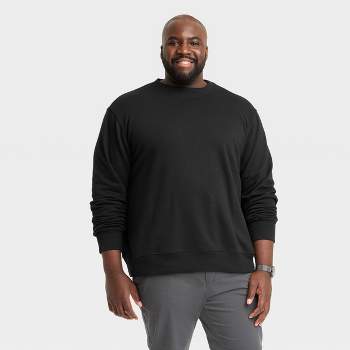 Men's Regular Fit Crewneck Pullover Sweatshirt - Goodfellow & Co™