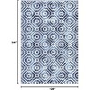 Modern Washable Geometric Area Rug, Non-Slip Stain Resistant Accent Mat, Soft Floor Carpet for Bedroom Entryway Laundry Room Living Room - 2 of 4