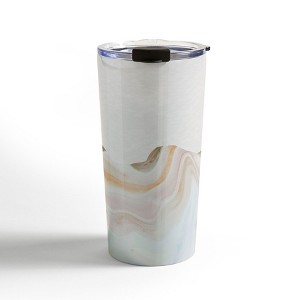 Marta Barragan Camarasa Marbling Mountains 20 oz Stainless Steel Travel Mug - Deny Designs - 1 of 4