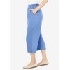 Woman Within Plus Size Petite 7-Day Knit Capri - 4 of 4