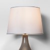 Linen Drum Lamp Shade White - Threshold™ - image 2 of 2
