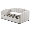 YOOCOZZ Modern Wood Upholstered Daybed with Big Underneath Storage Space - 4 of 4