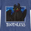 Girls' - How to Train Your Dragon - Toothless Stars Fitted Short Sleeve Graphic T-Shirt - 2 of 4