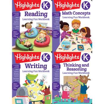 Highlights Kindergarten Learning Workbook Pack - (Highlights Learning Fun Workbooks) by  Highlights Learning (Mixed Media Product)