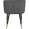 Meridian Furniture,Louise Velvet Dining Chair - 2 of 4
