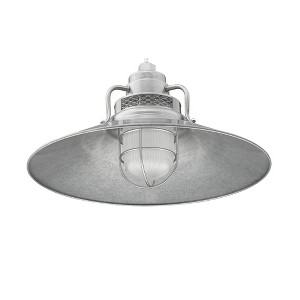 Millennium Lighting R Series 1 - Light Pendant in  Galvanized - 1 of 1