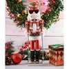 Ornativity Christmas Wooden Skier Man Nutcracker - 15 in - image 3 of 4