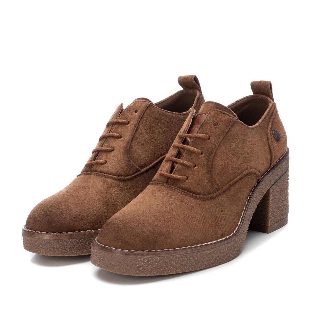 Обувь Refresh Shoes Women's heeled Oxfords 170993 CAMEL 6 — фото 5