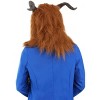 HalloweenCostumes.com    Brown Beast Hood with Horns, Brown - 2 of 4