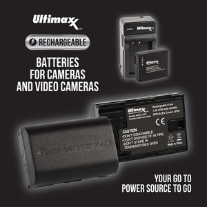 Rechargeable Batteries for Cameras & Video Cameras - 1 of 4