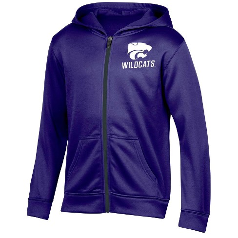 NCAA Kansas State Wildcats Boys' Full Zip Poly Hoodie - XS