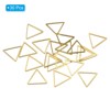 Unique Bargains Jewelry Handmade Triangle Earrings Beading Hoop 30 Pcs - 3 of 4