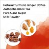 Quik Cafe Turmeric Ginger Instant Coffee Latte - 10 Count Single Box - All Natural Superfood Golden Coffee - 4 of 4