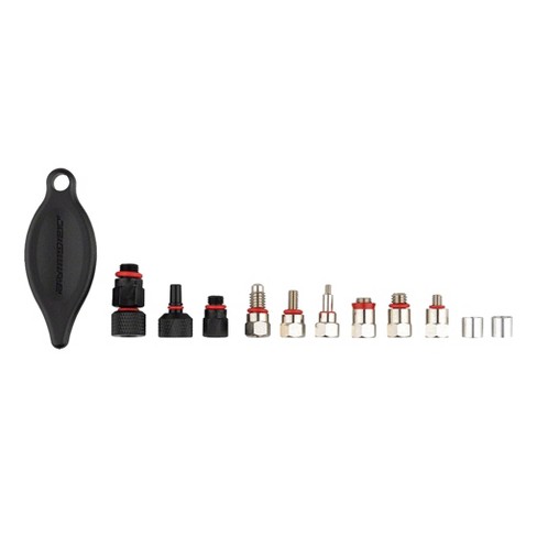 Jagwire Replacement Adapter Kit for Elite Bleed Kit Black 