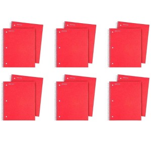 Mintra Office Durable Spiral Notebooks 3 Subject, 150 Sheets - 1 of 4