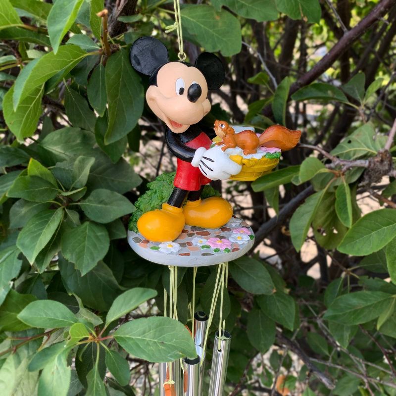 Disney 20&#34; Mickey Mouse Metal/Resin Wind Chime, 5 of 7