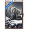 Trends International Lisa Parker - Snow Kisses Framed Wall Poster Prints - 3 of 4
