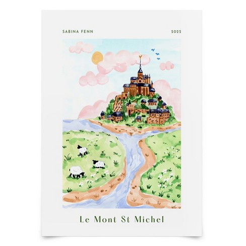 The Mont-Saint-Michel, Posters, Art Prints, Wall Murals