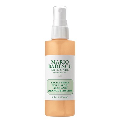 Mario Badescu Skincare Facial Spray with Aloe, Sage and Orange Blossom - 4 fl oz - Ulta Beauty