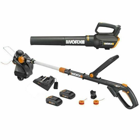 Worx 20V GT 3.0 + Turbine Blower + Hedge Trimmer (Batteries & Charger  Included)