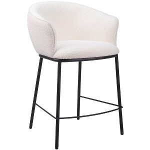 Zuo Essen Counter Stool Ivory - 1 of 4