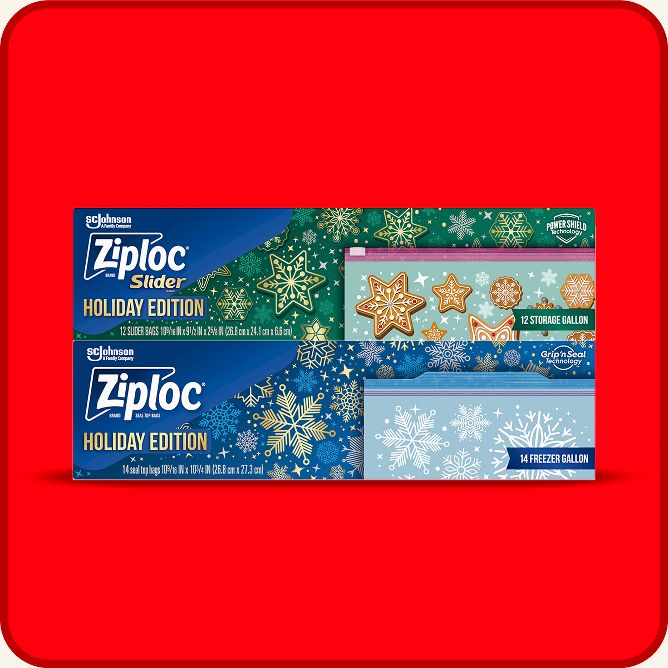 Ziploc Freezer Gallon Bags With Grip 'n Seal Technology : Target