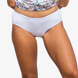 Calypsa Women's Full Coverage Bikini Bottom - 1 of 4