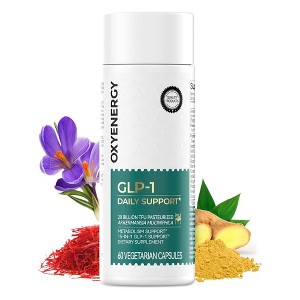 vegan glp 1 OxyEnergy GLP-1 Support Weight Loss Capsules, Appetite Control & Metabolism  Booster with Akkermansia Probiotic, Vegan Diet Supplement