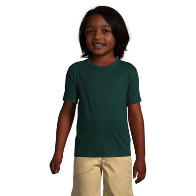 Lands' End School Uniform Kids Short Sleeve Essential T-shirt
