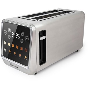 Inspirex 4-Slice Touchscreen Toaster, Stainless Steel - 1 of 4